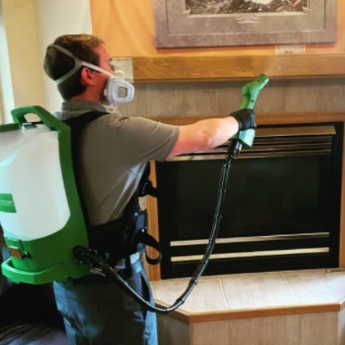 electrostatic covid-19 spraying castle-pines co